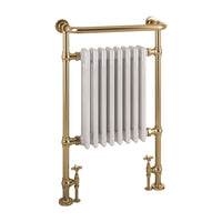 Eastbrook Isbourne Straight Heated Towel Rail Brushed