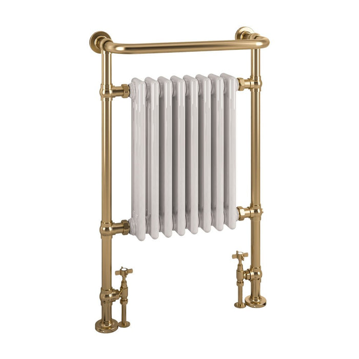 Eastbrook Isbourne Straight Heated Towel Rail Brushed