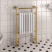 Eastbrook Isbourne Straight Heated Towel Rail Brushed