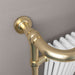 Eastbrook Isbourne Straight Heated Towel Rail Brushed