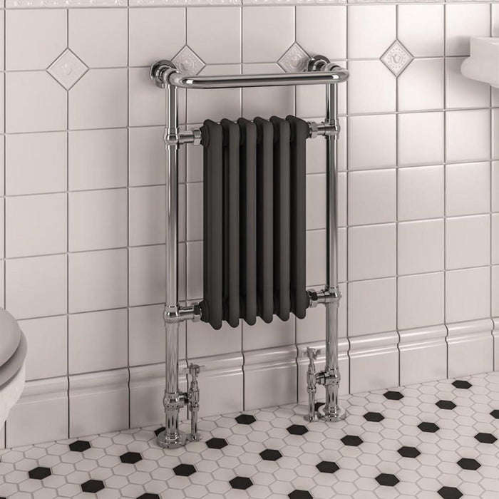 Eastbrook Isbourne Straight Heated Towel Rail Chrome/Matt