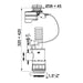 Eastbrook jollytronic Universal Touchless Bottom Entry