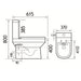 Eastbrook Kenley Close Coupled Toilet With Cistern And Soft