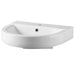 Eastbrook Kenley Wall Hung Basin 1 TH - White - 500mm