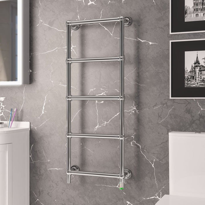 Eastbrook Kennet Dry Element Electric Towel Rail Chrome
