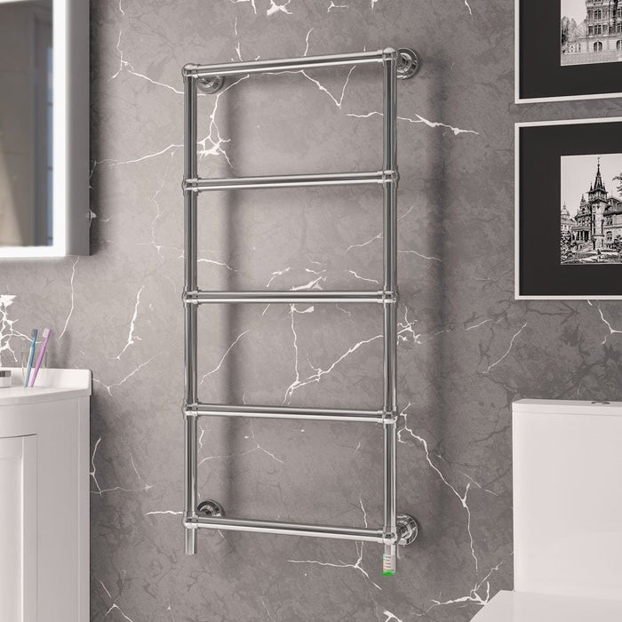 Eastbrook Kennet Dry Element Electric Towel Rail Chrome