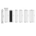 Eastbrook Kingswood Slimline Aluminium Vertical Radiator