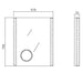 Eastbrook Klosters Illuminated Mirror - 700mm x 570mm