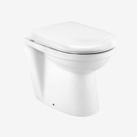 Eastbrook Kompact Back To Wall Toilet With Seat - White