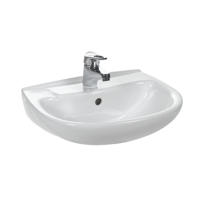 Eastbrook Kompact Cloakroom Wall Hung Basin - 455mm Wide