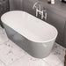 Eastbrook Lambeth Freestanding Double Ended Bath With Waste