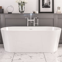 Eastbrook Lambeth Freestanding Double Ended Bath With Waste