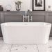 Eastbrook Lambeth Freestanding Double Ended Bath With Waste