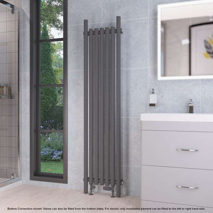 Eastbrook Lambourne Single Designer Radiator Matt