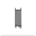 Eastbrook Lambourne Single Designer Radiator Matt