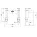 Eastbrook Ledwell Deck Mounted Bath Filler Tap - Bath