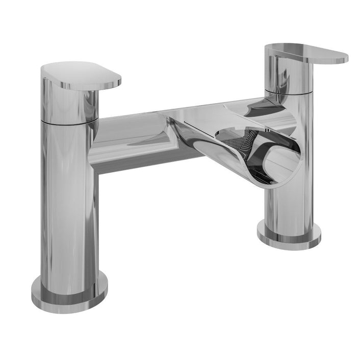 Eastbrook Ledwell Deck Mounted Bath Filler Tap - Chrome