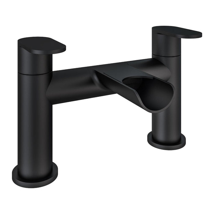 Eastbrook Ledwell Deck Mounted Bath Filler Tap - Matt Black