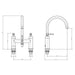Eastbrook Leith Bath Shower Mixer Tap With Kit - Chrome
