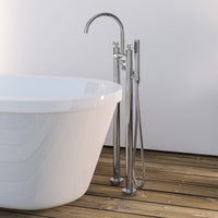 Eastbrook Leith Freestanding Bath Shower Mixer Tap With Kit