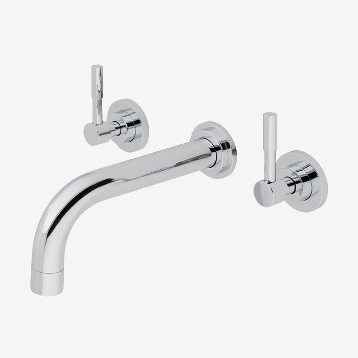 Eastbrook Leith Wall Mounted Basin Mixer Tap - Chrome