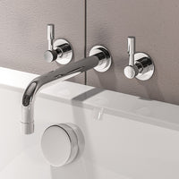 Eastbrook Leith Wall Mounted Bath Filler Tap - Chrome