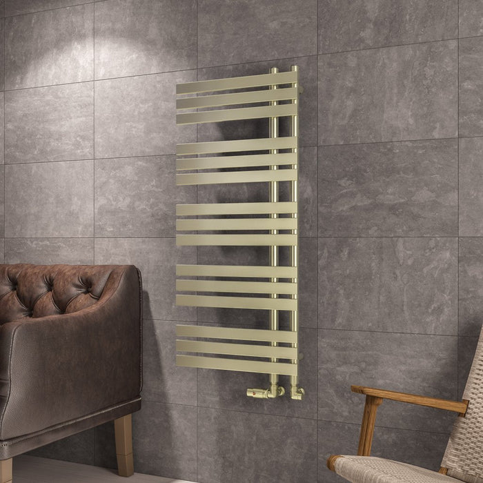 Eastbrook Leonardo Straight Designer Heated Towel Rail