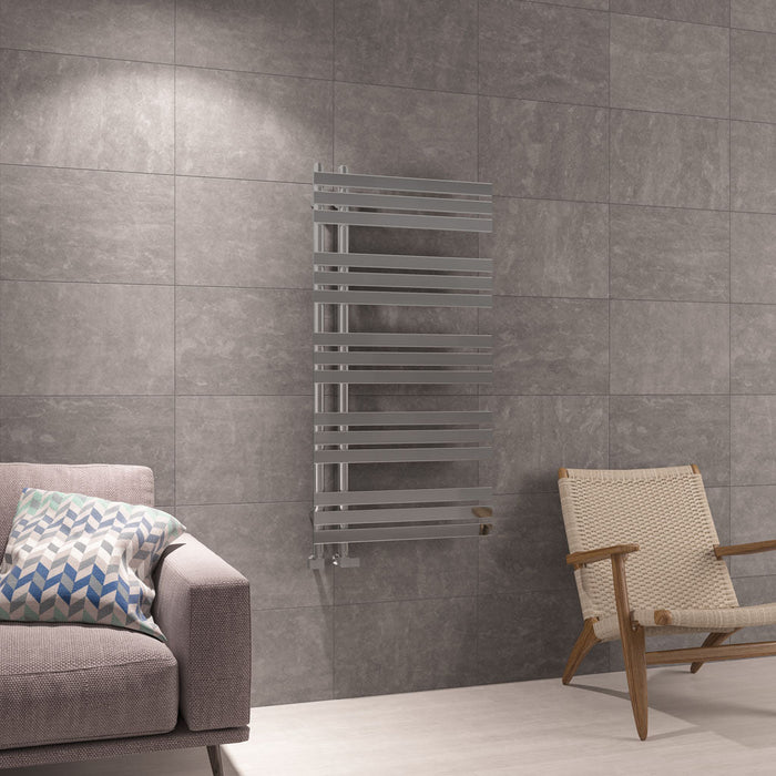 Eastbrook Leonardo Straight Heated Towel Rail Chrome
