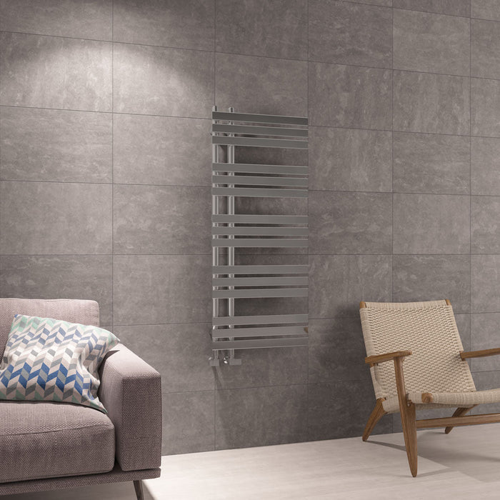 Eastbrook Leonardo Straight Heated Towel Rail Chrome