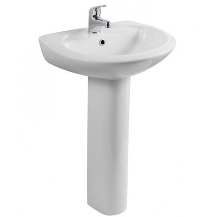 Eastbrook Loire Basin With Full Pedestal - 455mm Wide