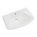 Eastbrook Loire Cloakroom Wall Hung Basin - 1 RH TH - White