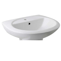 Eastbrook Loire Wall Hung Basin With Overflow - 455mm Wide