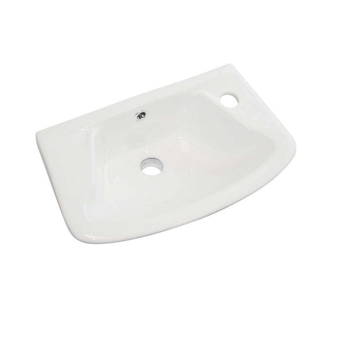 Eastbrook Loire Wall Hung Cloakroom Basin - 350mm Wide