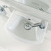 Eastbrook Loire Wall Hung Cloakroom Basin - 450mm Wide