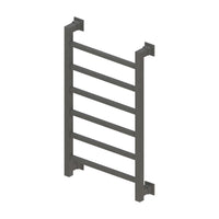 Eastbrook Loxley Vertical Designer Heated Towel Rail - Matt