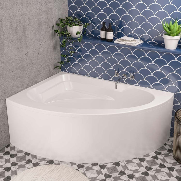 Eastbrook Lundy Front Bath Panel - 1840mm Long - White