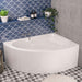 Eastbrook Lundy Single Ended Offset Corner Bath - 1500mm x