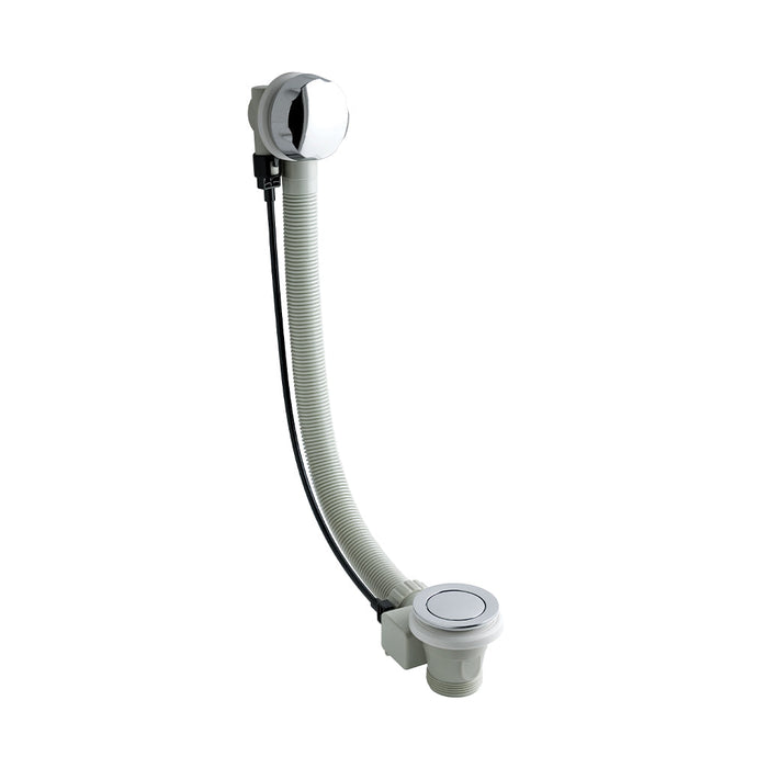 Eastbrook Luxury Overflow Bath Filler With Waste - Chrome