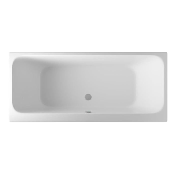 Eastbrook Malin Beauforte Double Ended Bath - No TH - White