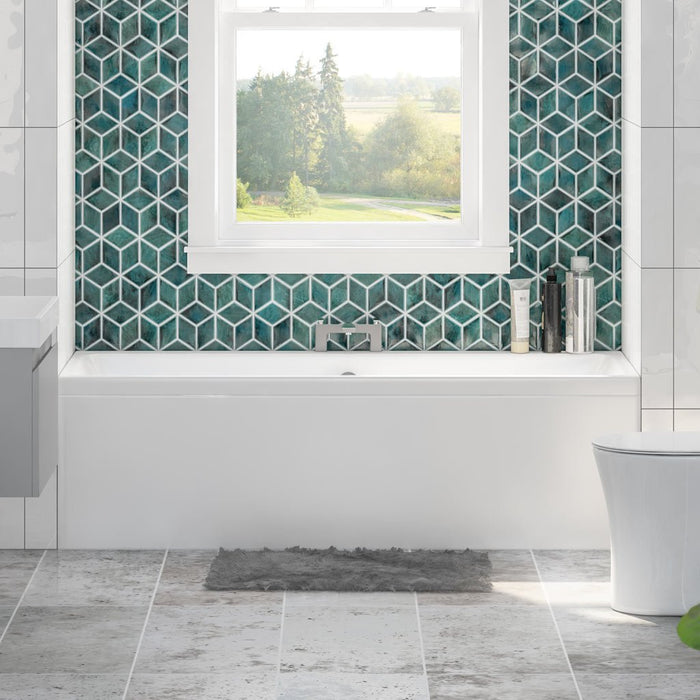 Eastbrook Malin Beauforte Double Ended Bath - No TH - White