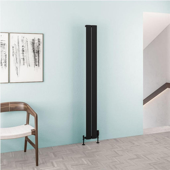 Eastbrook Malmesbury Aluminium Designer Radiator - Matt