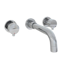 Eastbrook Meriden 3 Hole Wall Mounted Bath Tap - Chrome