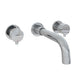 Eastbrook Meriden 3 Hole Wall Mounted Bath Tap - Chrome