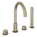 Eastbrook Meriden 4 Hole Deck Mounted Bath Shower Mixer Tap