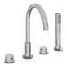Eastbrook Meriden 4 Hole Deck Mounted Bath Shower Mixer Tap