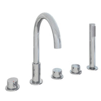 Eastbrook Meriden 5 Hole Deck Mounted Bath Shower Mixer Tap