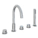 Eastbrook Meriden 5 Hole Deck Mounted Bath Shower Mixer Tap