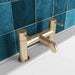 Eastbrook Meriden Deck Mounted Bath Filler Tap With Curve