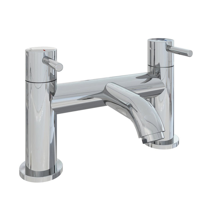 Eastbrook Meriden Deck Mounted Bath Filler Tap With Curve