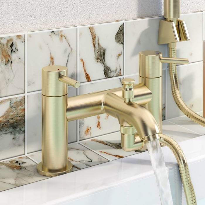 Eastbrook Meriden Deck Mounted Bath Shower Mixer Tap
